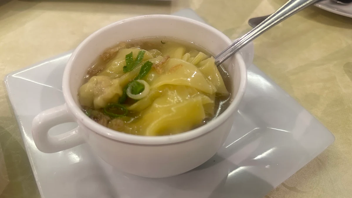 wonton soup 云吞汤